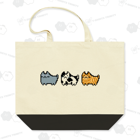 ぽちゃかわ3兄弟【ドット絵】