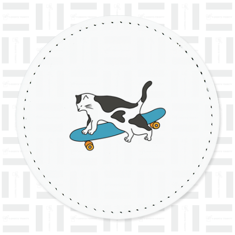 ハート運ぶ猫(カラーver)