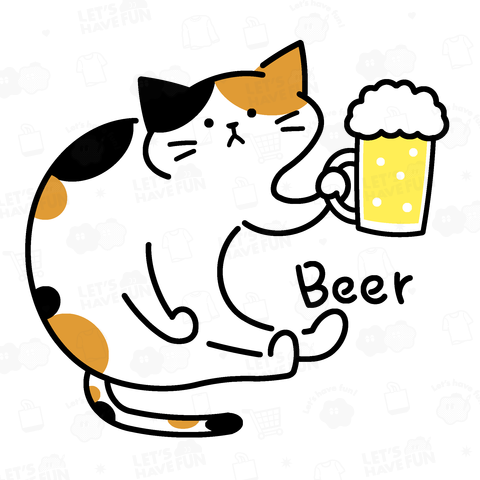 猫とビール