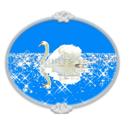 swan lake of blue