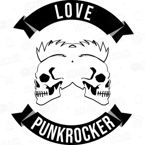 PUNKROCKER ドクロ