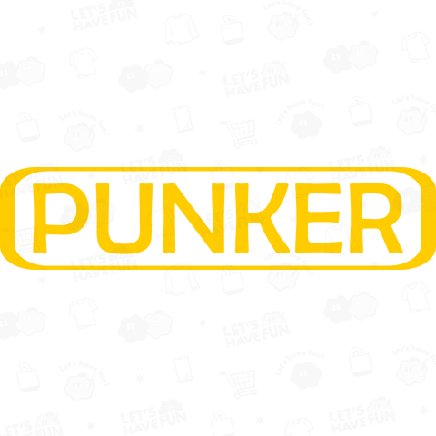 PUNKERロゴ03イエロー