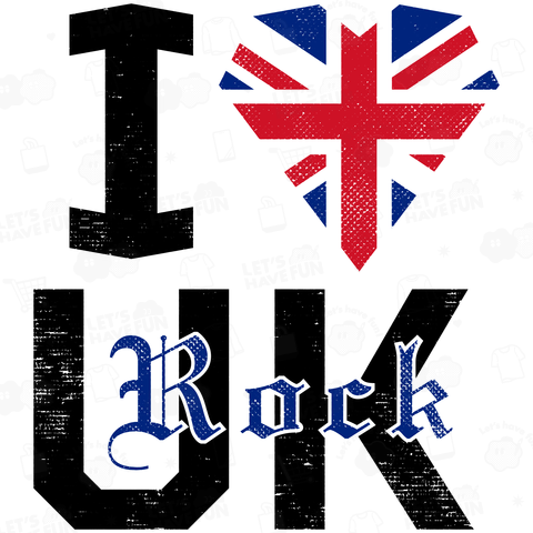 I Love UK Rock_左胸