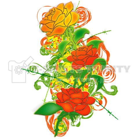 Colored_Roses