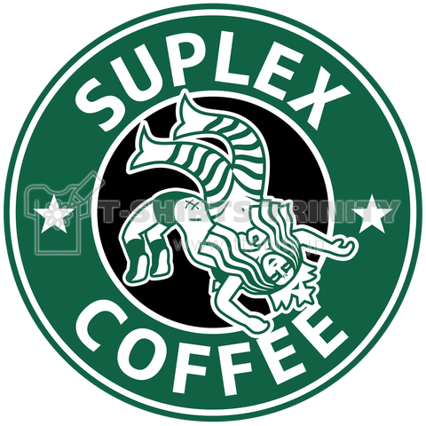 Suplex Coffeeスープレックスコーヒー パロディ デザインtシャツ通販 Tシャツトリニティ