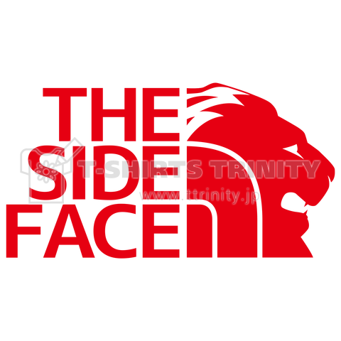 THE SIDE FACE(赤)【パロディ】