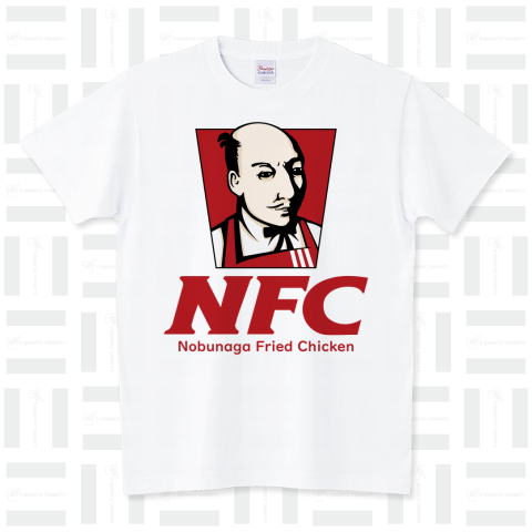 NFC(Nobunaga Fried Chicken)【パロディ】 スタンダードTシャツ(5.6オンス)