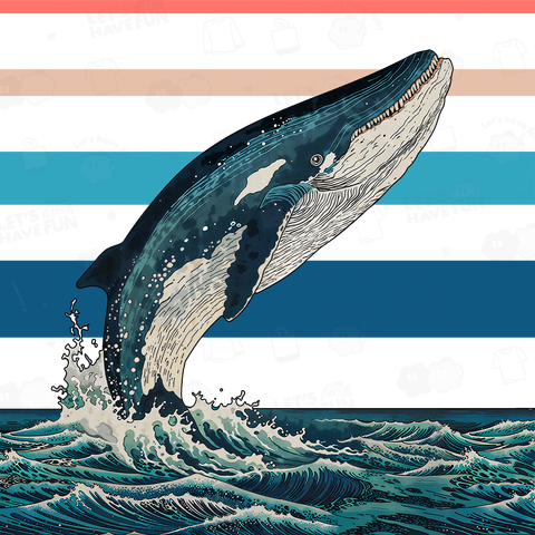 Ukiyo-e Whale