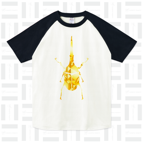 ゴールデンヘラクレスカブトTシャツ（ラグランTシャツ）|デザインT