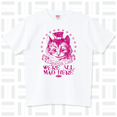 Cheshire Cat ハイグレードTシャツ(6.2オンス)