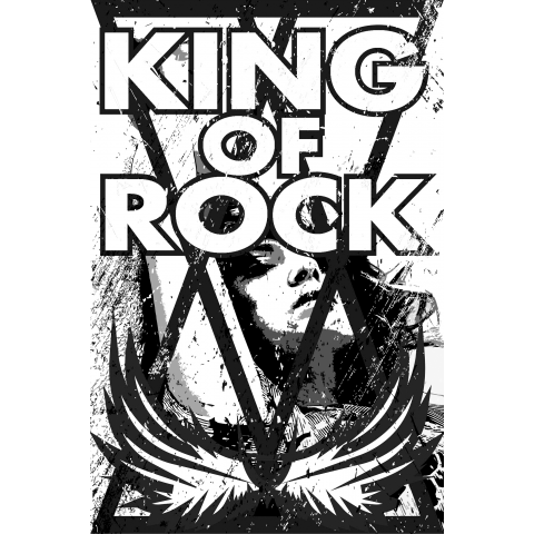 KING OF ROCK モノクロ