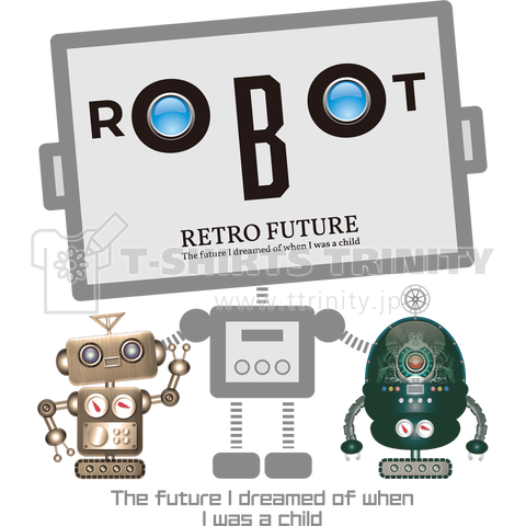 RETRO ROBOT-015