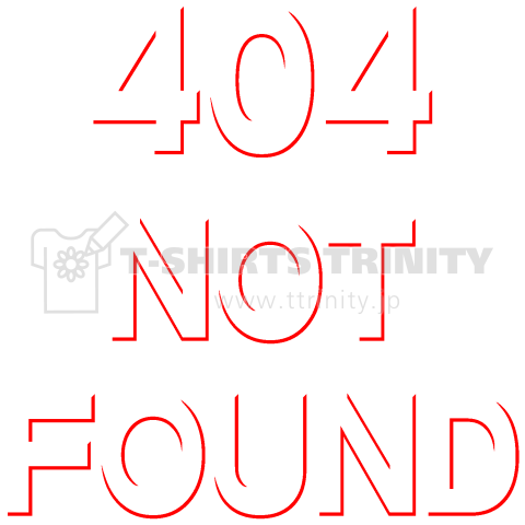 404 NOT FOUND-Red-