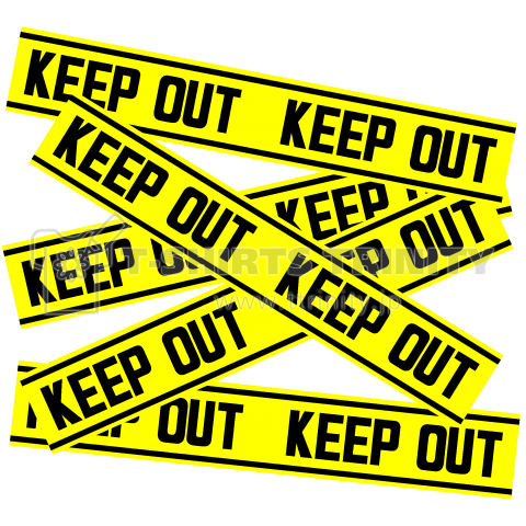 KEEP OUT-テープ-