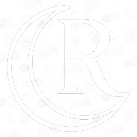 優雅な三日月とスタイリッシュな「R」を融合させたロゴ #1