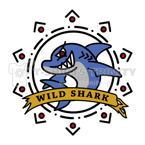 WILD SHARK /バックプリント