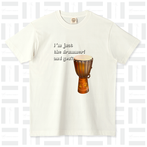 I'm just the drummer! and you?(JMB)