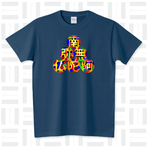 〇文字『南無阿弥陀仏h.t.』 スタンダードTシャツ(5.6オンス)