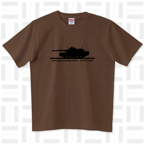 90式戦車シルエット