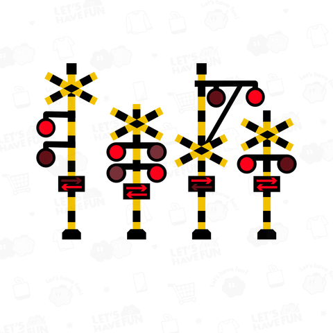 【カスタマイズ可】踏切4