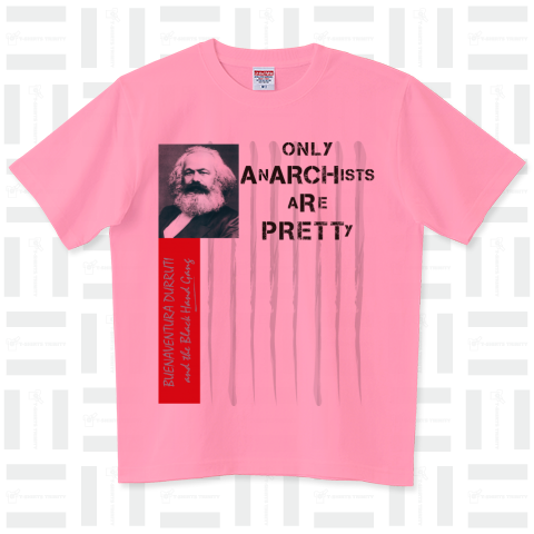 ONLY ANARCHISTS ARE PRETTY / R&R logo