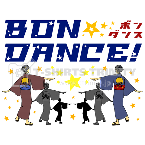 Bon Dance 2 カラー デザインtシャツ通販 Tシャツトリニティ