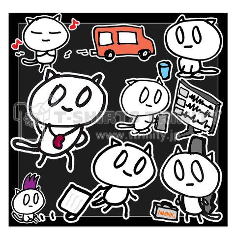 ねむねこバンドマンてんこもり