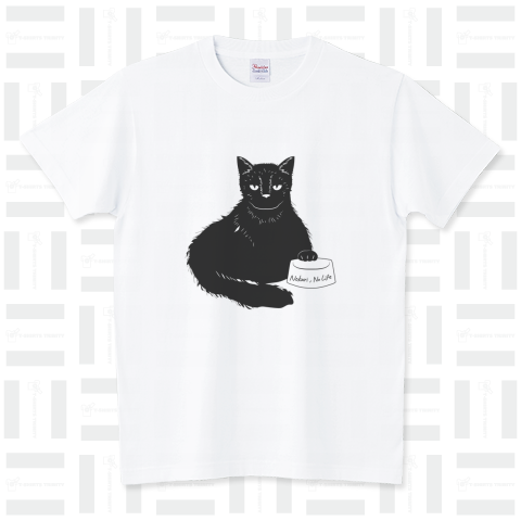 エサクレ猫 スタンダードTシャツ(5.6オンス)