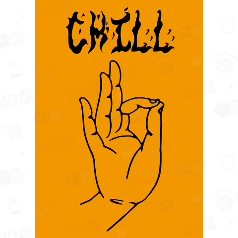 CHILL 禅 印 チルアウトととのう テイスト	 ストリート