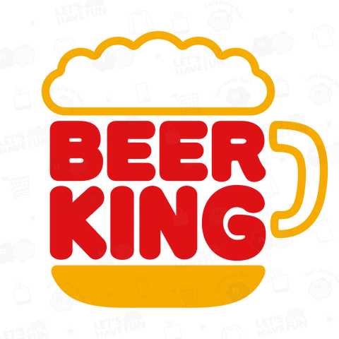 BEER KING ビールキング ロゴ大