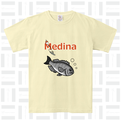 魚Tシャツ メジナ