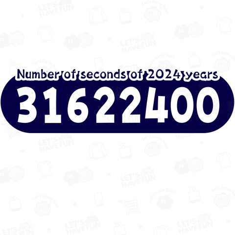 Number of seconds of 2024 years_NAVY