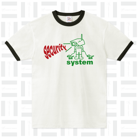 security system リンガーTシャツ(6.2オンス)