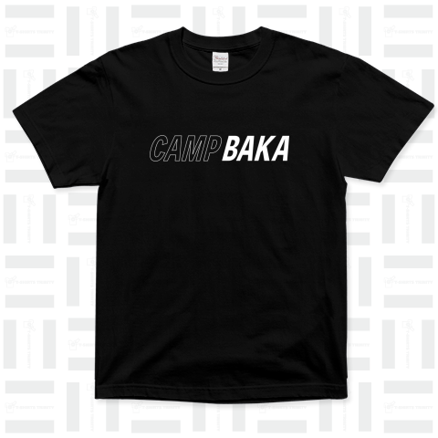 CAMP BAKA(キャンプ馬鹿)黒 TP-02