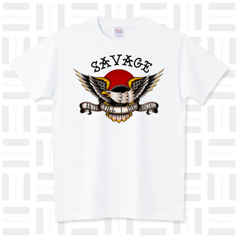 EAGLE SAVAGE スタンダードTシャツ(5.6オンス)