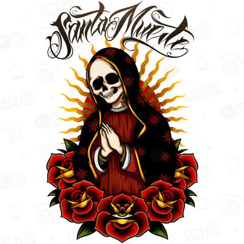 Santa Muerte(ワンポイント)