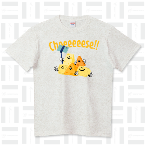Say cheeeeeese‼︎ ハイクオリティーTシャツ(5.6オンス)