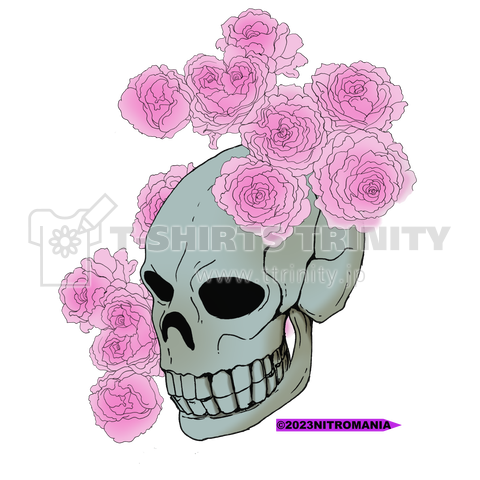 SKULL-ROSE