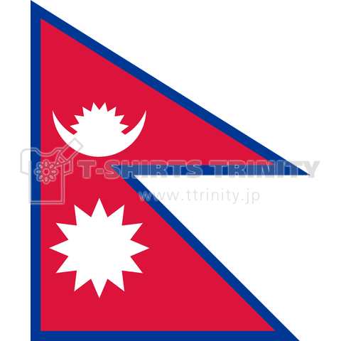 ネパール国旗のデザイン