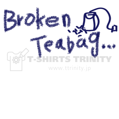 Broken teabag…