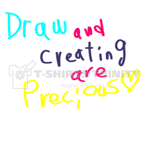 Draw and  Creating  are Precious♡