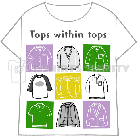 Tops within tops
