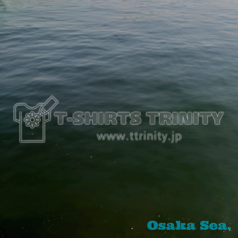 暇なのでスマホで大阪湾のシャツを作ってみた