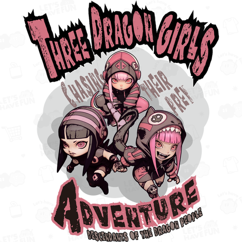 The Adventures of Three Dragon Girls