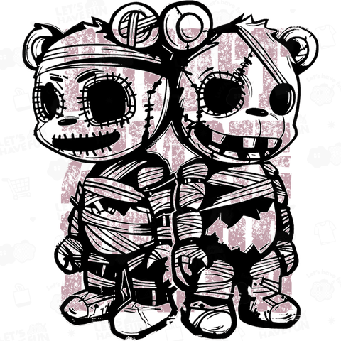 PUPPET ZOMBIE BEARS