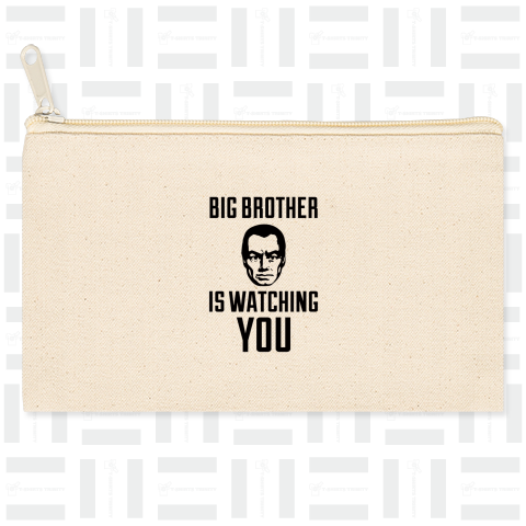 BIG BROTHER IS WATCHING YOU:1984年(ジョージ・オーウェル)より・文字黒