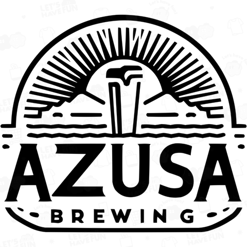 AZUSA BREWING 黒ロゴ