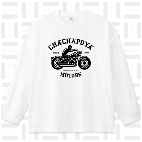 CHACHAPOYA MOTORSロゴ黒