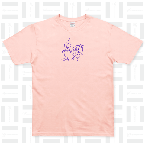 えいちこ、タロボットBLUE by Hidemi Woods ベーシックTシャツ(5.0オンス)