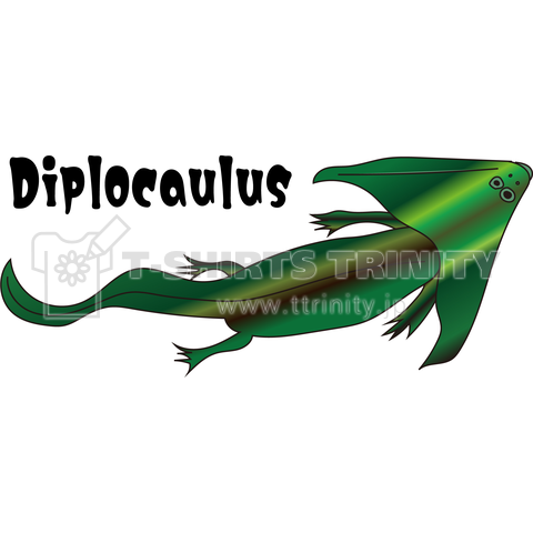 Diplocaulus ディプロカウルス キッズアート
